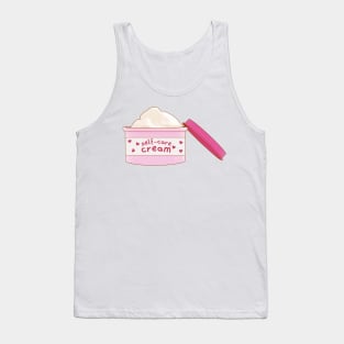 Self-care Cream Tank Top